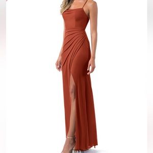 Azazie Kale BRAND NEW Bridesmaid Dress- Paprika